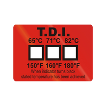Control de temperatura en lavavajillas industrial