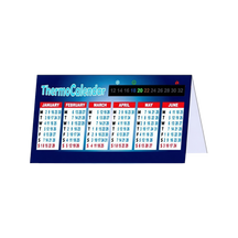 Termómetros para calendarios