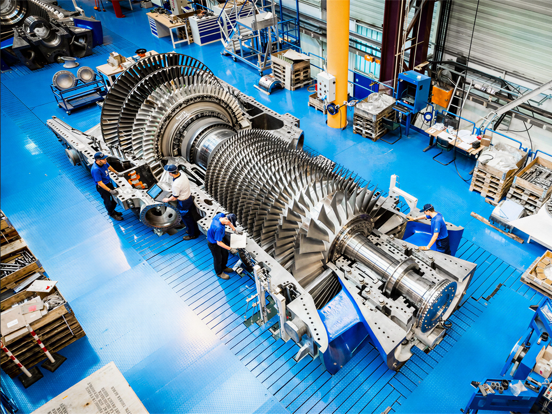Turbina a gás industrial GE 7HA
