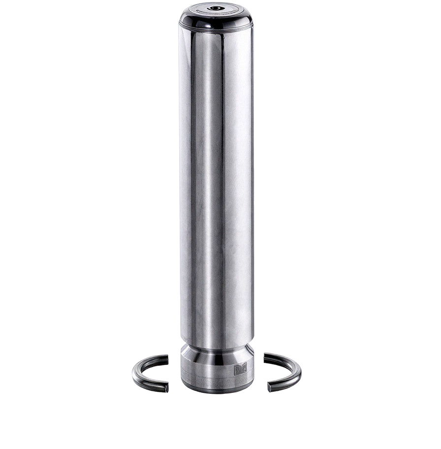 Photo of guide pillar ST7105 — plain guide pillar with groove and retaining ring