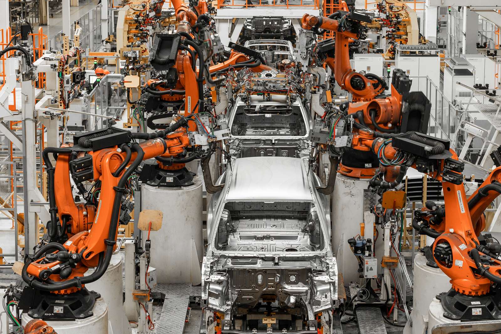 Linha de montagem automóvel