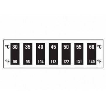 7 level adhesive LCD thermometer (pack 10 units)