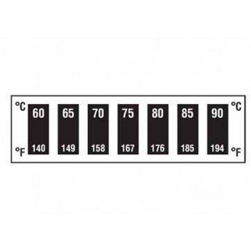 7 level adhesive LCD thermometer (pack 10 units)