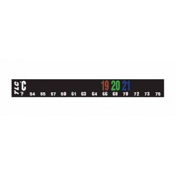 Termómetro horizontal de 13 niveles de temperatura (sobres 10 uds.)