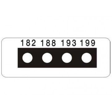 4-level micro irreversible thermometer (pack 10 units)