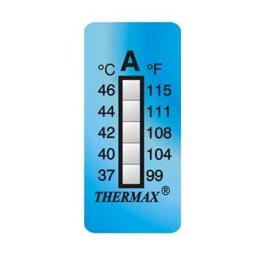 5-level irreversible thermometer (pack 10 units)