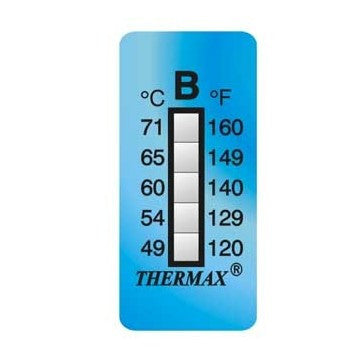 5-level irreversible thermometer (pack 10 units)