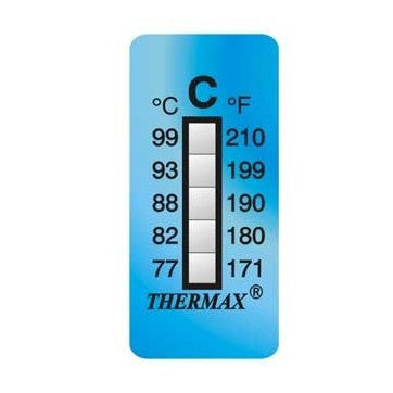 5-level irreversible thermometer (pack 10 units)