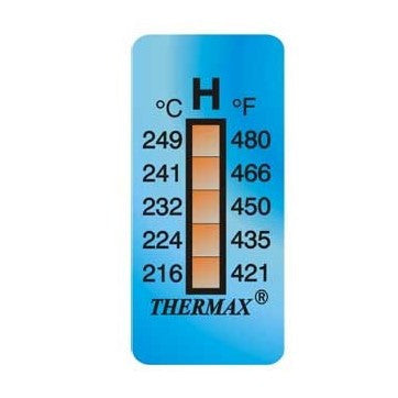 5-level irreversible thermometer (pack 10 units)