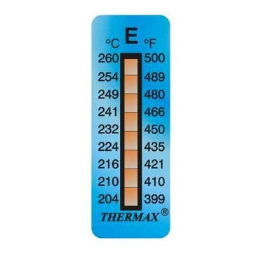 8-level irreversible thermometers (pack 10 units)