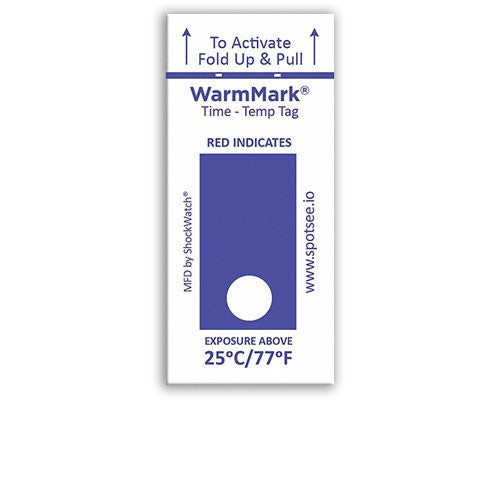 WarmMark Time and Temperature (pack 100 units)