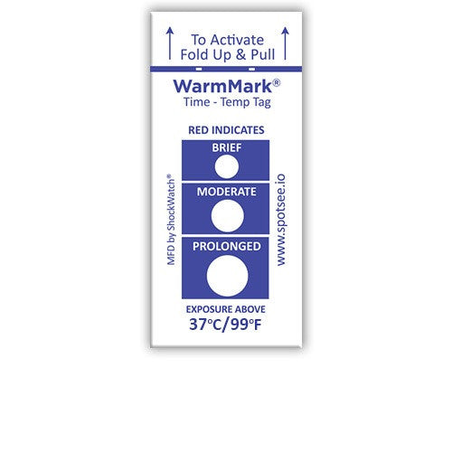 WarmMark Time and Temperature (pack 100 units)