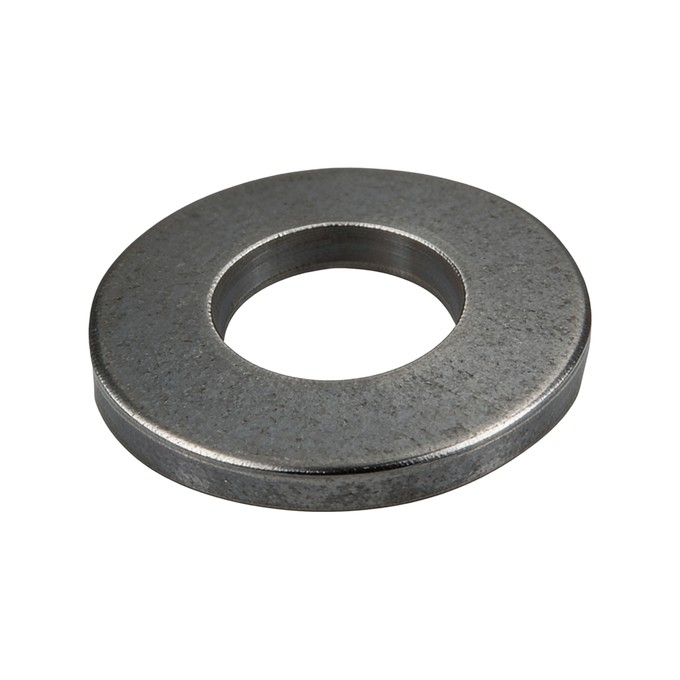 DIN 6796 Belleville washer in standard steel, front view