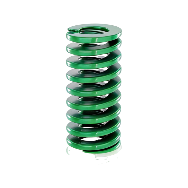 Muelle helicoidal - Verde - De 10 mm y Lo 64 mm