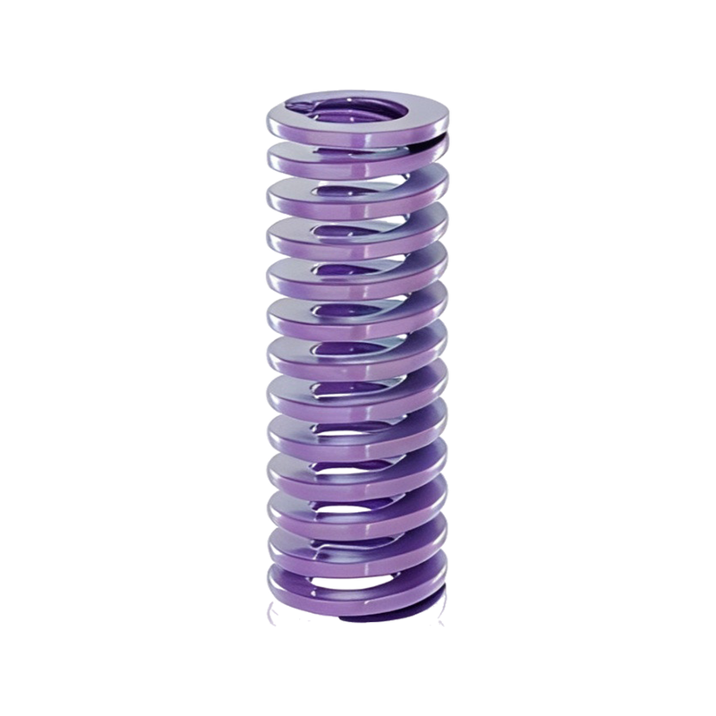 Muelle helicoidal - Lila - De 12.5 mm y Lo 38 mm