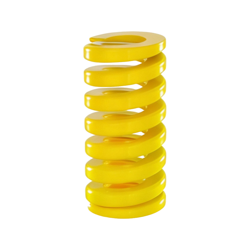 Muelle helicoidal - Amarillo - De 12.5 mm y Lo 32 mm