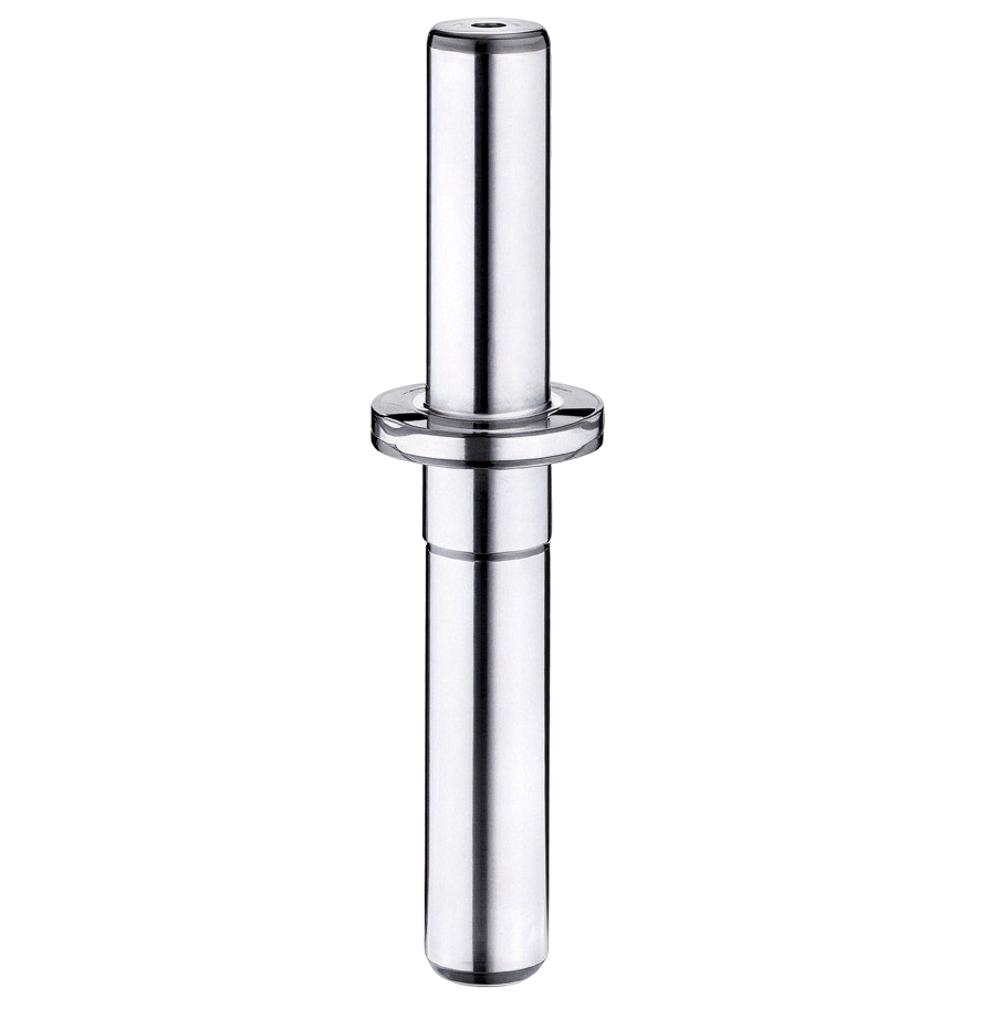 Photo of guide pillar ST7114 — guide pillar with central shoulder and internal thread, both ends