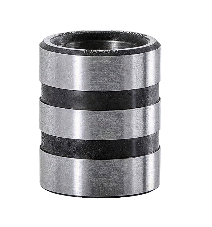 ST7197 mini series guide bush with adhesive grooves machined on the outer surface